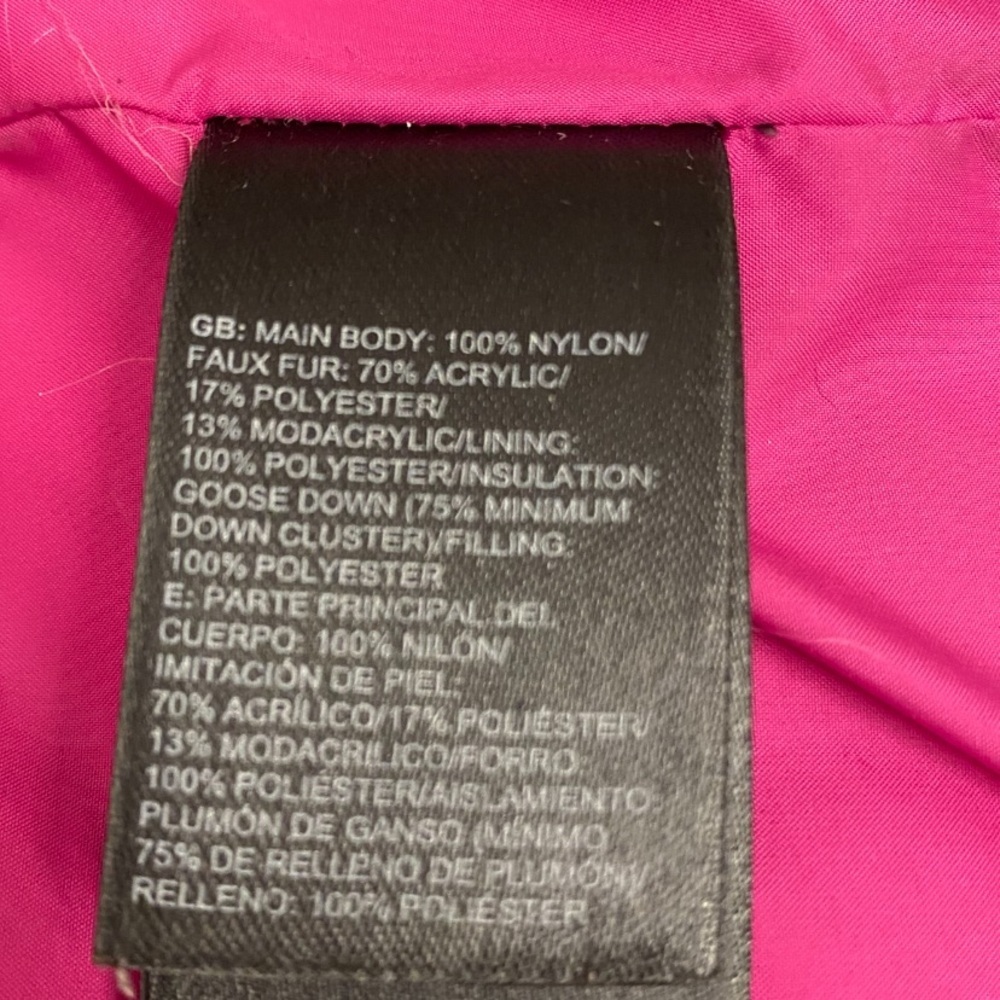 The North Face Grey Down Jacket with Faux Fur Trim - Picture 10 of 14